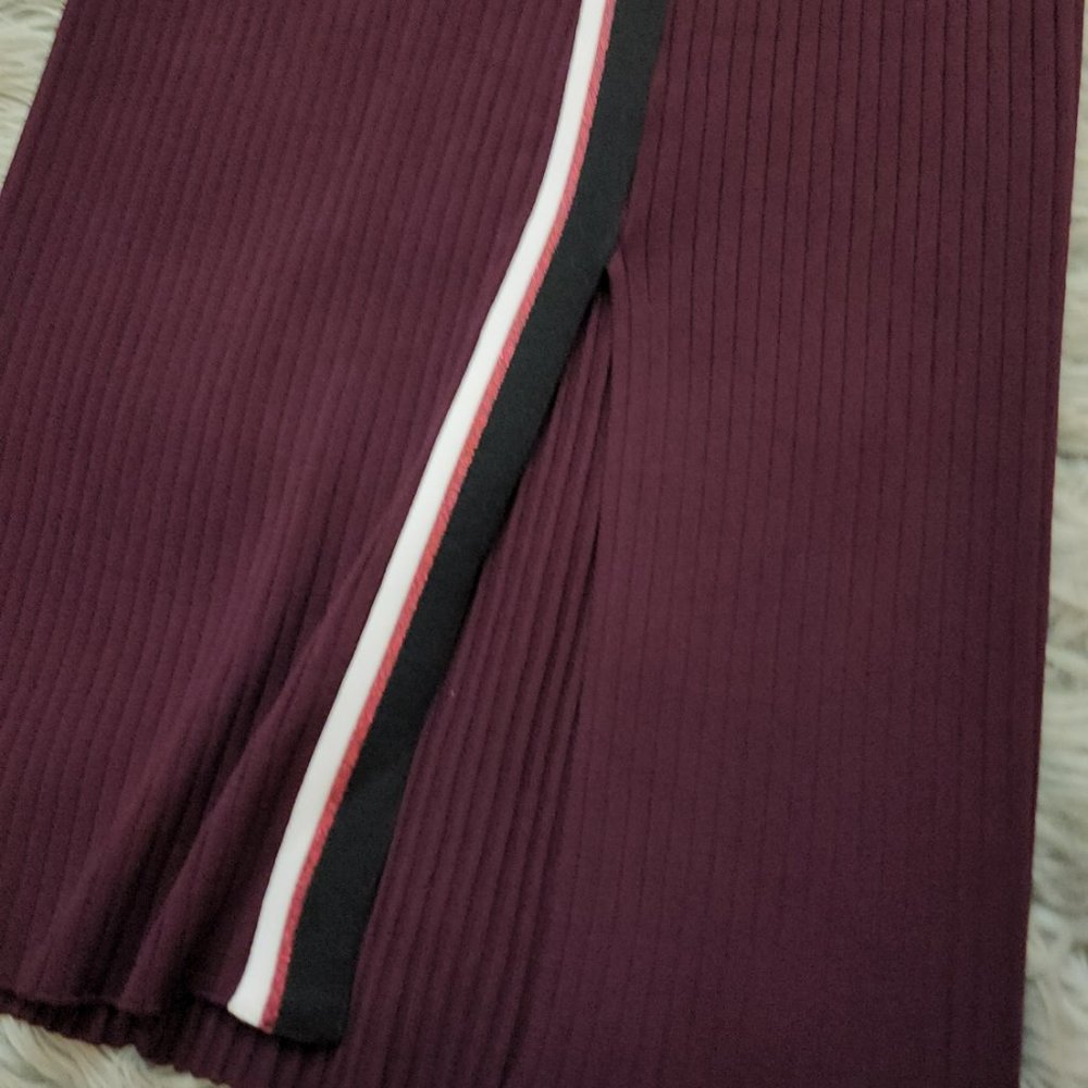 Scotch & Soda Maison Scott ribbed midi skirt Size S - Picture 8 of 13